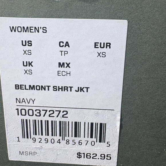 Ariat Navy Belmont Jacket - Picture 13 of 14